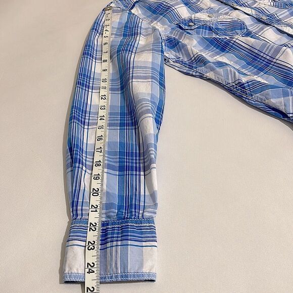 INC Mens Classic Fit Plaid Button Down - Picture 8 of 8
